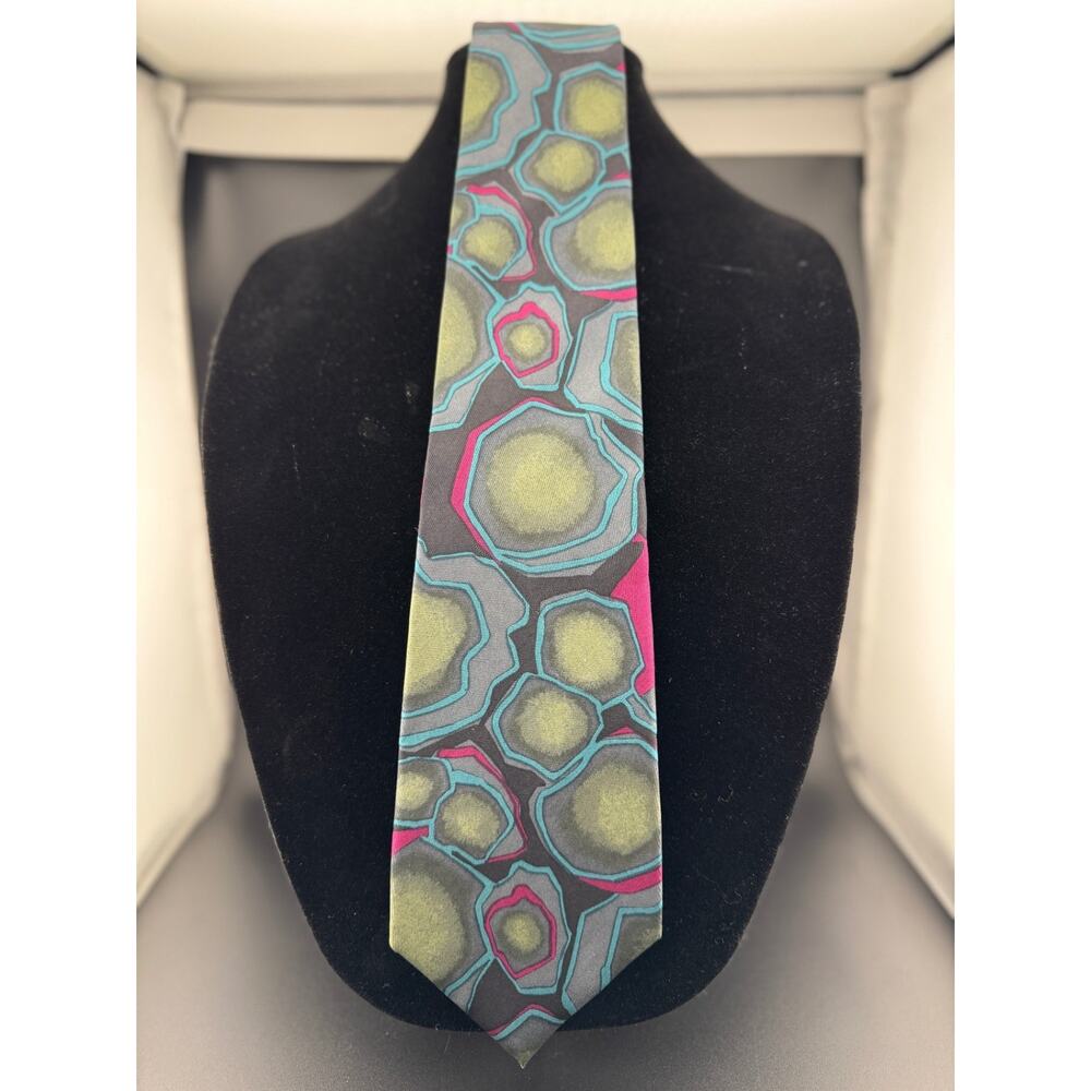 Colorful, Abstract Strathmore Necktie - Picture 2 of 11